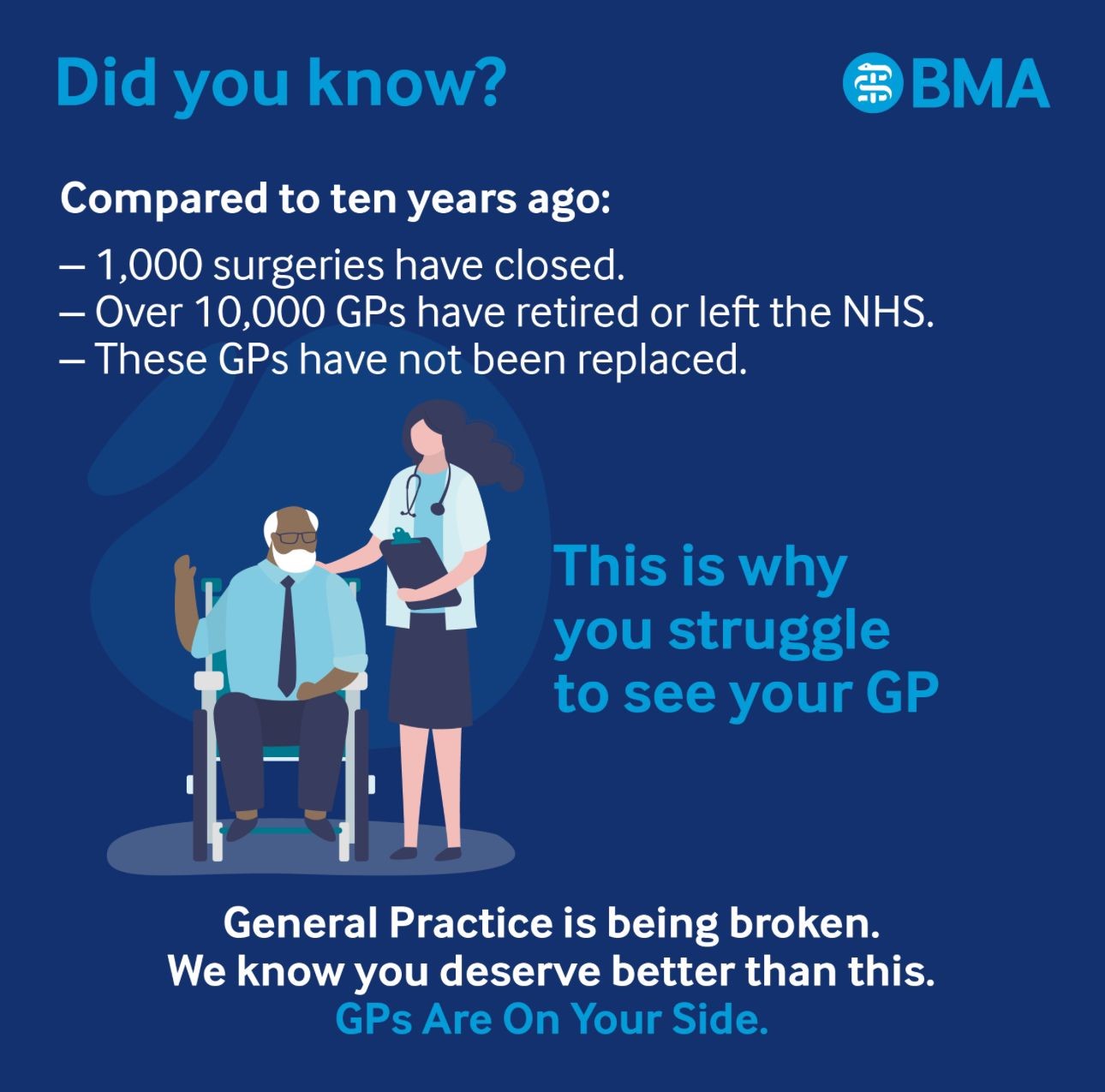 GP’s on your side « Audley Mills Surgery